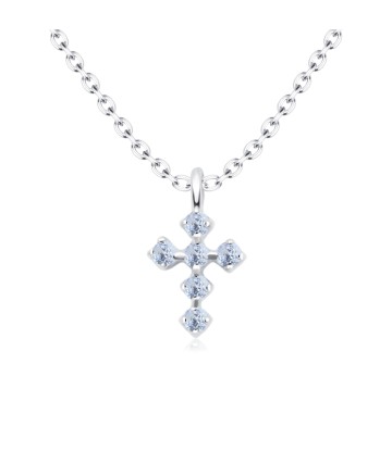Classy Cross Silver Necklaces SPE-5668